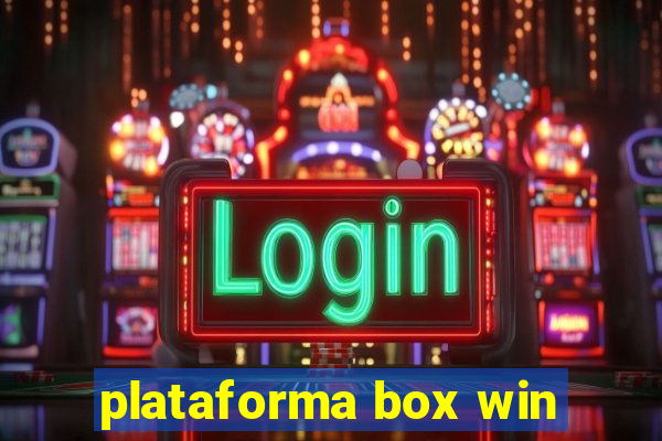 plataforma box win